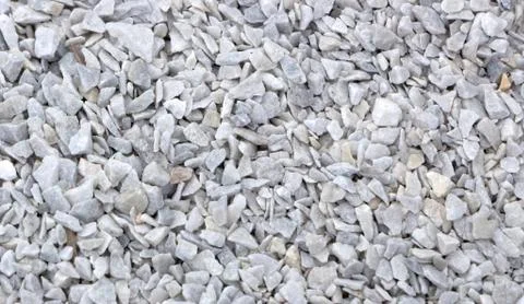 Texture, pattern, background. marble chips for landscaping pebbles close-up Stock Photos
