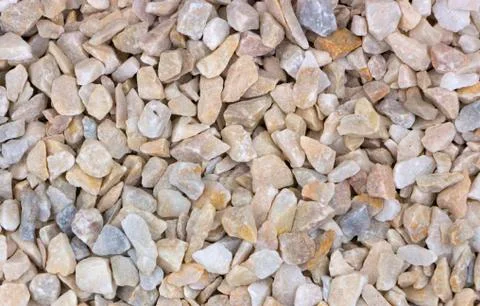 Texture, pattern, background. marble chips for landscaping pebbles close-up Stock Photos