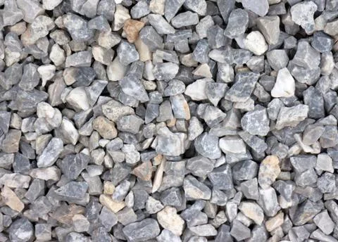 Texture, pattern, background. marble chips for landscaping pebbles close-up Stock Photos