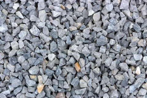 Texture, pattern, background. marble chips for landscaping pebbles close-up Foto stock
