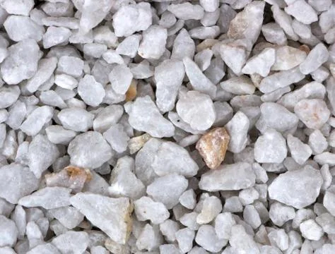 Texture, pattern, background. marble chips for landscaping pebbles close-up Stock Photos
