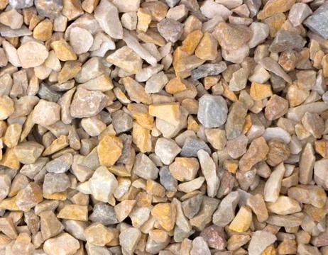 Texture, pattern, background. marble chips for landscaping pebbles close-up Stock Photos