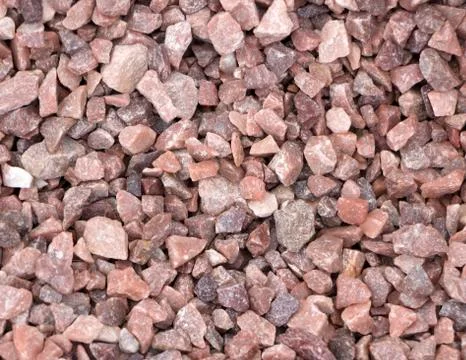 Texture, pattern, background. marble chips for landscaping pebbles close-up Stock Photos