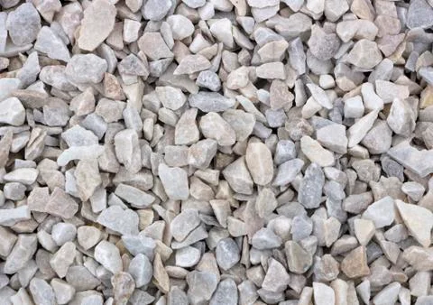 Texture, pattern, background. marble chips for landscaping pebbles close-up Stockfoto's