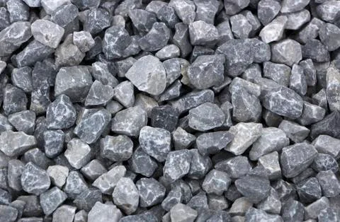 Texture, pattern, background. marble chips for landscaping pebbles close-up Stock Photos
