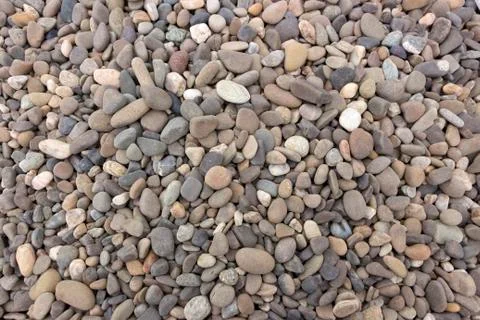 Texture, pattern, background. marble chips for landscaping pebbles close-up 스톡 사진