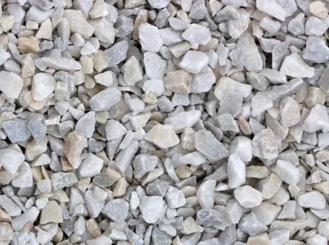 Texture, pattern, background. marble chips for landscaping pebbles close-up Stock Photos