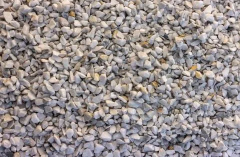 Texture, pattern, background. marble chips for landscaping pebbles close-up Stock Photos