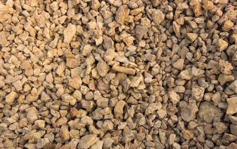 Texture, pattern, background. marble chips for landscaping pebbles close-up Stockfoto's