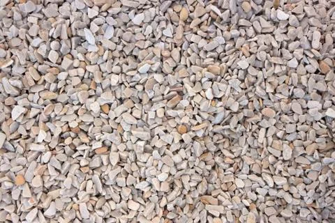 Texture, pattern, background. marble chips for landscaping pebbles close-up Stock Photos