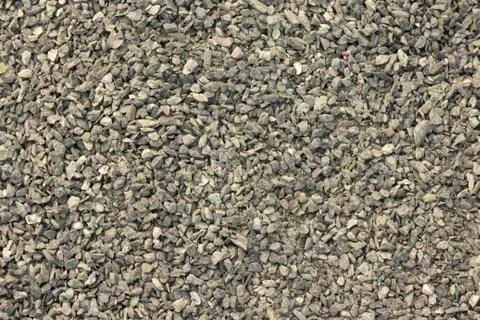 Texture, pattern, background. marble chips for landscaping pebbles close-up Stockfoto's