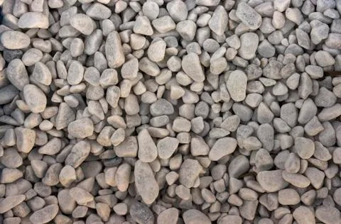 Texture, pattern, background. marble chips for landscaping pebbles close-up Stock Photos
