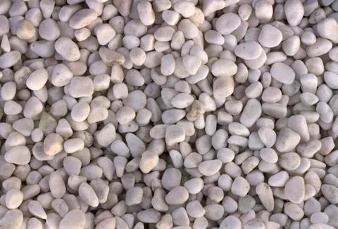 Texture, pattern, background. marble chips for landscaping pebbles close-up Stock Photos