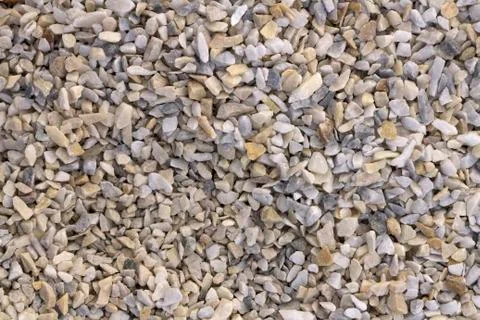 Texture, pattern, background. marble chips for landscaping pebbles close-up Stock Photos