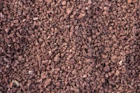 Texture, pattern, background. marble chips for landscaping pebbles close-up Foto stock