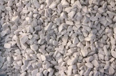 Texture, pattern, background. marble chips for landscaping pebbles close-up Stock Photos