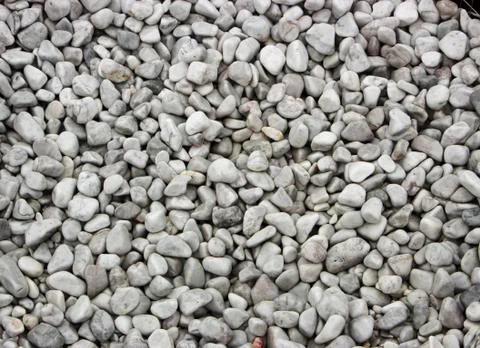 Texture, pattern, background. marble chips for landscaping pebbles close-up Stock Photos
