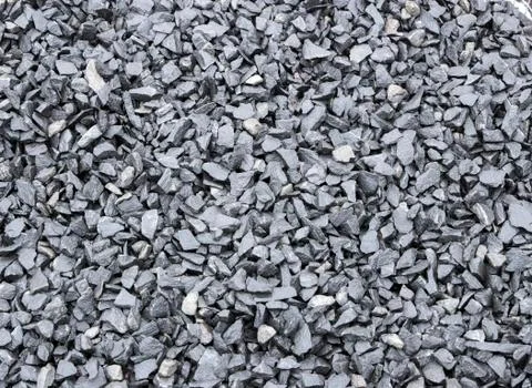 Texture, pattern, background. marble chips for landscaping pebbles close-up Stock Photos