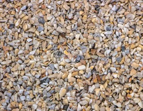 Texture, pattern, background. marble chips for landscaping pebbles close-up Stock Photos