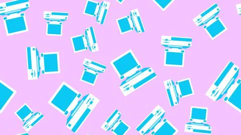 The texture pattern is seamless from old multi-colored retro hipster antique  Illustrazione stock