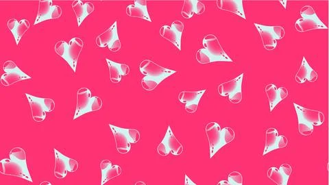 Texture pattern seamless from pink red glass iridescent beautiful loving tend Stock Illustration