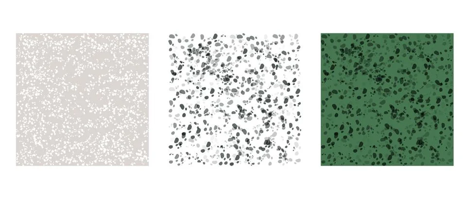 Texture pattern set Illustrazione stock