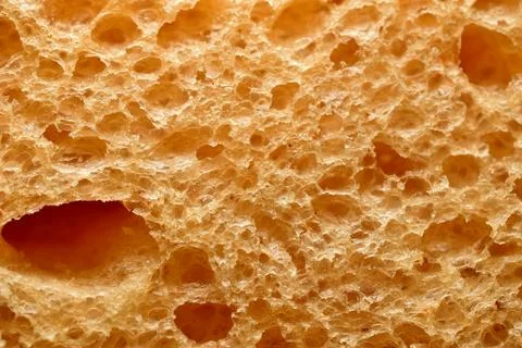 Texture pattern of a slice of wheat bread Stock Photos