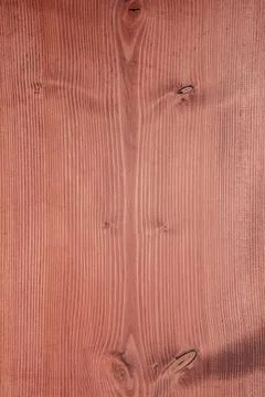 Texture pattern of wide wood batten with cherry wood stain Stock Photos