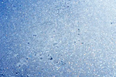 Texture of patterns on frozen window Stock Photos