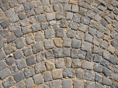 Texture of paved road Stock Photos