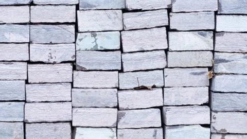 Texture of paving slabs lying on each other Stock Photos