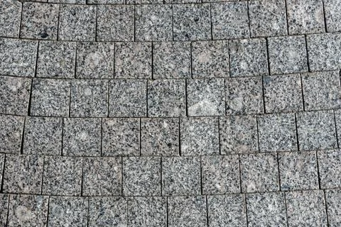 The texture of paving stone masonry Stock Photos