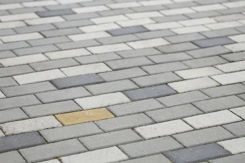 Texture of paving stones as background Stock Photos