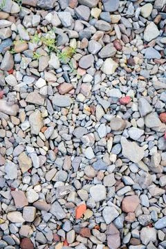 Texture of pebbles on the beach textured Foto stock