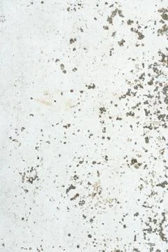 Texture of peeling and cracking white paint on concrete wall Stock Photos