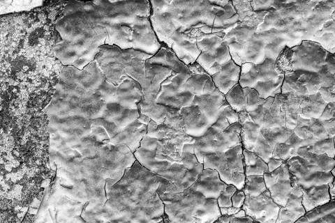 Texture of peeling paint. Stock Photos