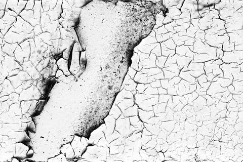 Texture of peeling paint. Stock Photos