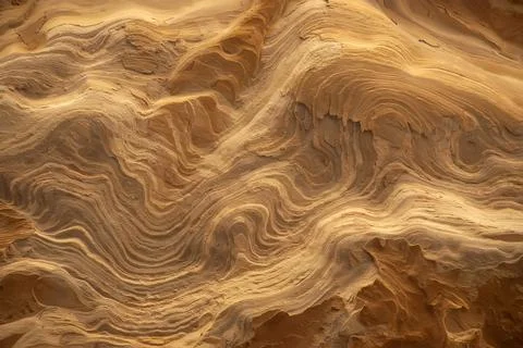 Texture of Petra rocks Stock Photos