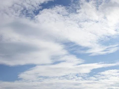 Texture from a photo of the sky Stock Photos