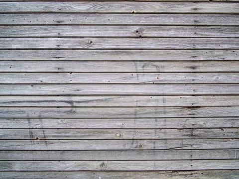 The texture of pine boards. Wall, floor or surface of wooden house. Old vinta Foto stock