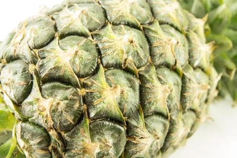 Texture of pineapple Stock Photos