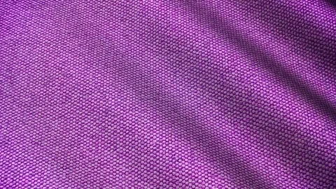 Texture of Pink Cotton, Fabric, Waves, Background, Unique Design, Exclusive Stock Footage 302181624