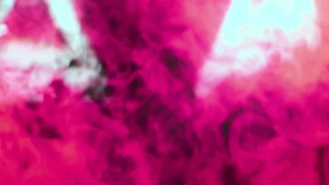 Texture pink smoke slowly rises and captures everything Stock Footage 102653477