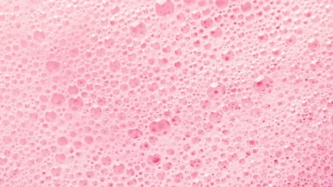 Texture of pink soap foam with bubbles abstract background. Stock Footage 162779753