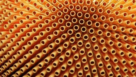The texture of the pipes. Stock Illustration