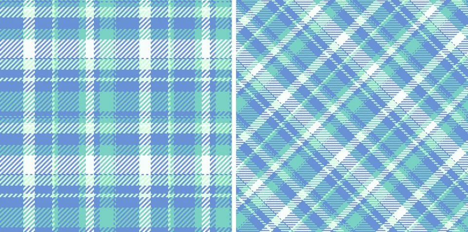 Texture plaid pattern of vector tartan textile with a background seamless c.. Stock Illustration
