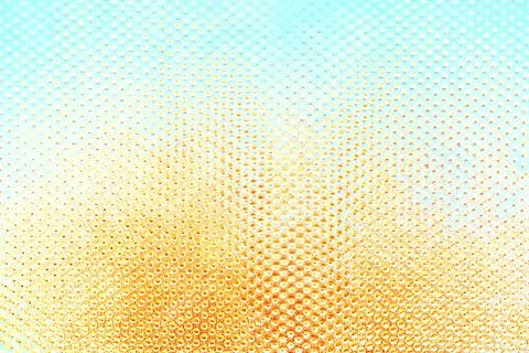 Texture of plastic bubble wrap, modified color scheme. Stock Illustration