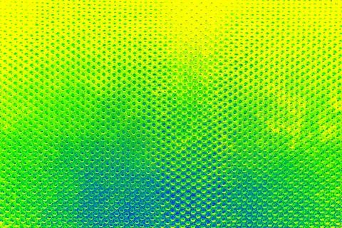 Texture of plastic bubble wrap, modified color scheme. Stock Illustration