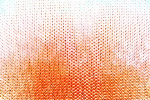 Texture of plastic bubble wrap, modified color scheme. Stock Illustration