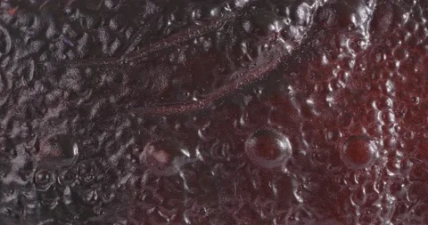 The texture of the plastic is close-up. Macro fragment under the skin of a Video stock 165649794